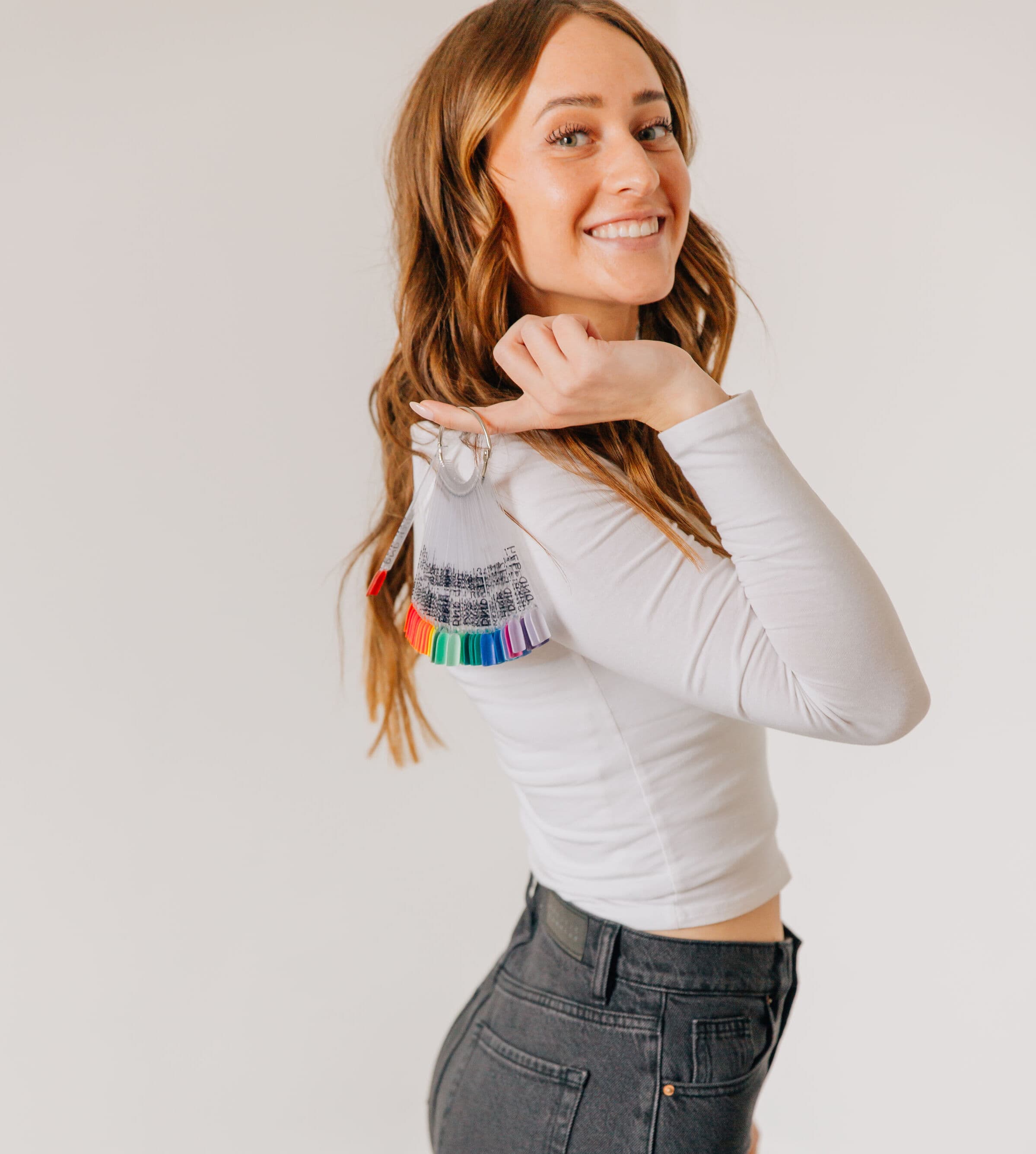 A clean vintage salon suite with empty chairs and various salon equipment